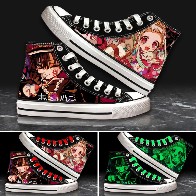 Canvas Sneaker High - Sepatu Kanvas Kasut Sniker Lampu Malam