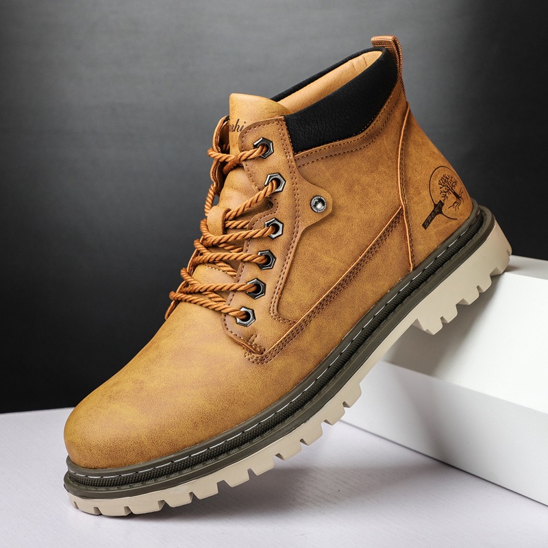 Men'S Shoes Low Top - Sepatu Bot Pria Sepatu Kasual High-Top