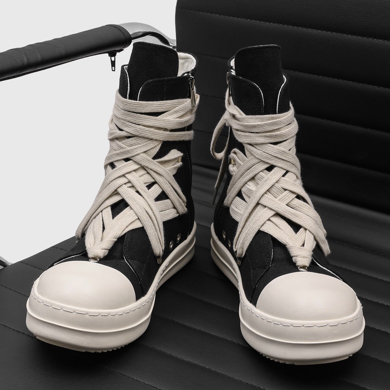 Canvas Sneaker High - Sepatu Kanvas High Top Pria Berkualitas