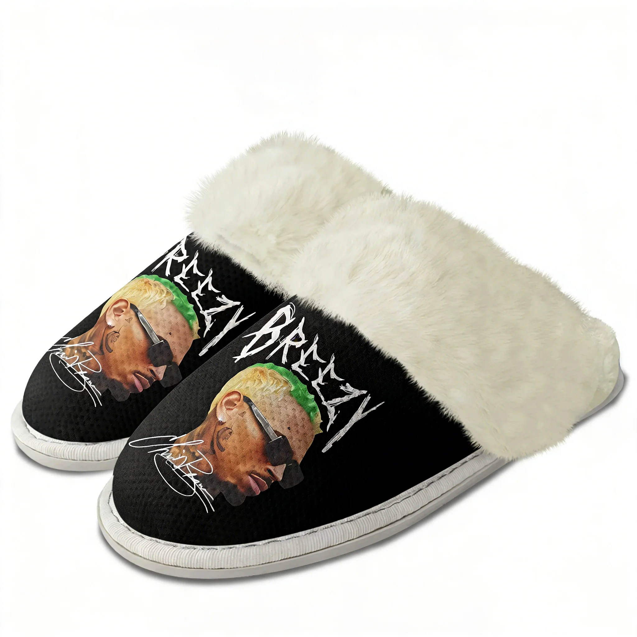 Men Shoes Winter - Sandal Bulu Chris Brown, Sepatu Hangat,