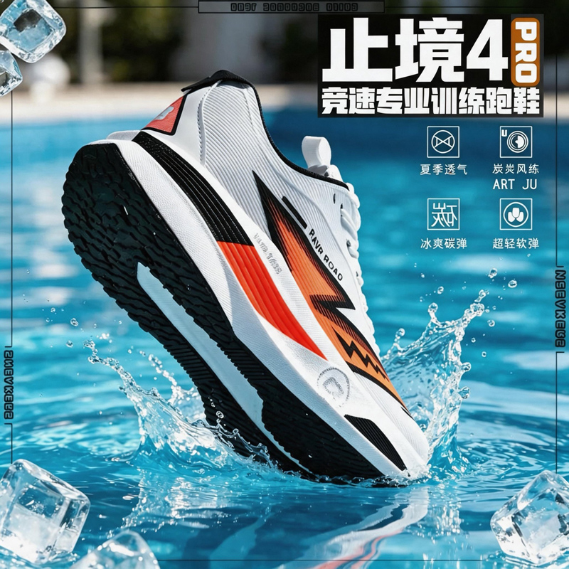 Men'S Shoes For Running - Sepatu Lari Pro Marathon dengan Panel