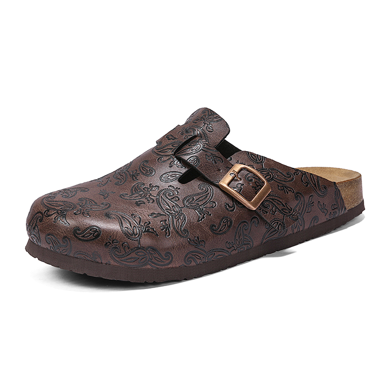 Men'S Shoes Birkenstock - Sandal Slip-On Gaya Klasik dengan Sol