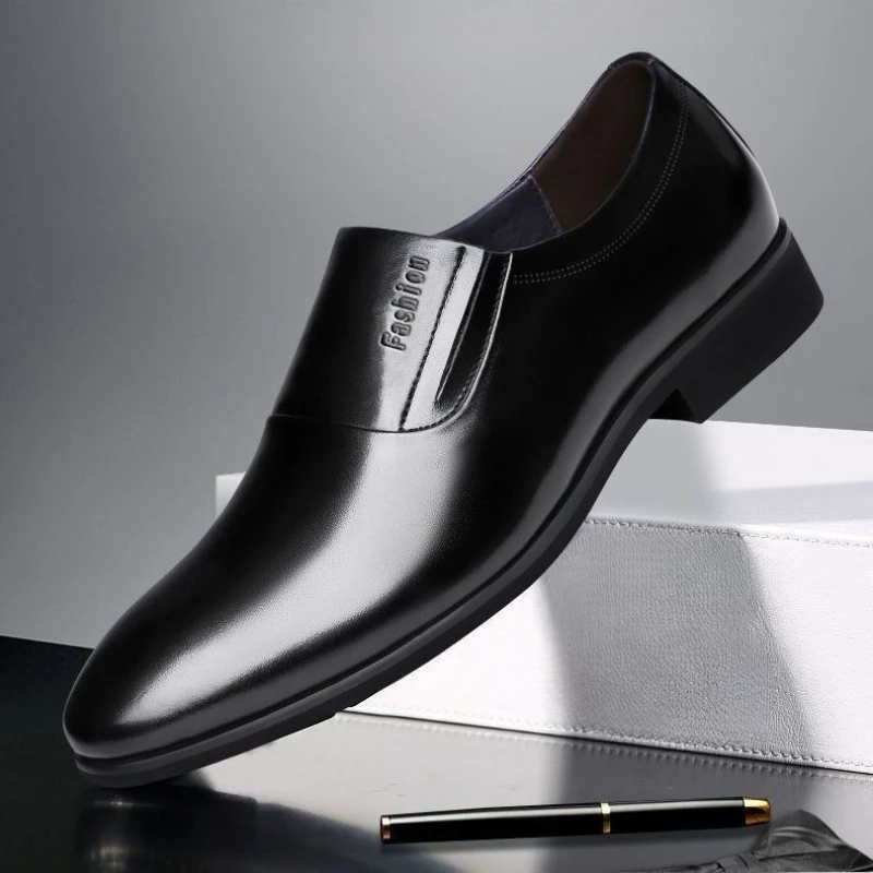 Men Shoes On Clearance - Sepatu Pria Formal Kulit Sapi Desainer