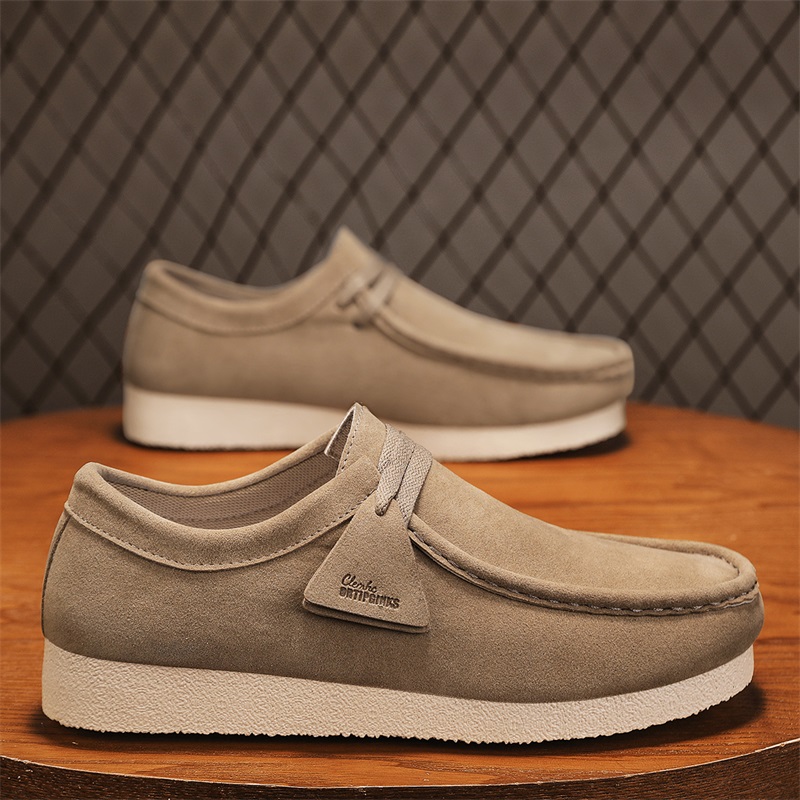 Men'S Shoes With Wide Toe Box - Sepatu Moccasin Slip On Pria dengan