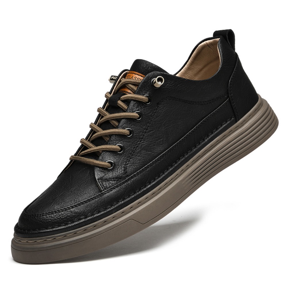Men Shoes Eu To Us - Sepatu Kasual Kulit Imitasi LUKE LK2082