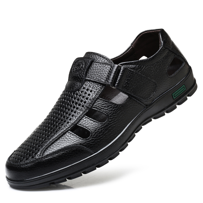 Men Shoes Eu To Us - Sandal Kulit Asli Pria Sepatu Kulit