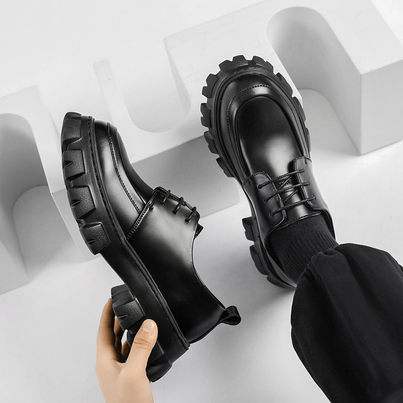 Men Shoes Prada - Sepatu kulit pria, pria 2023 baru