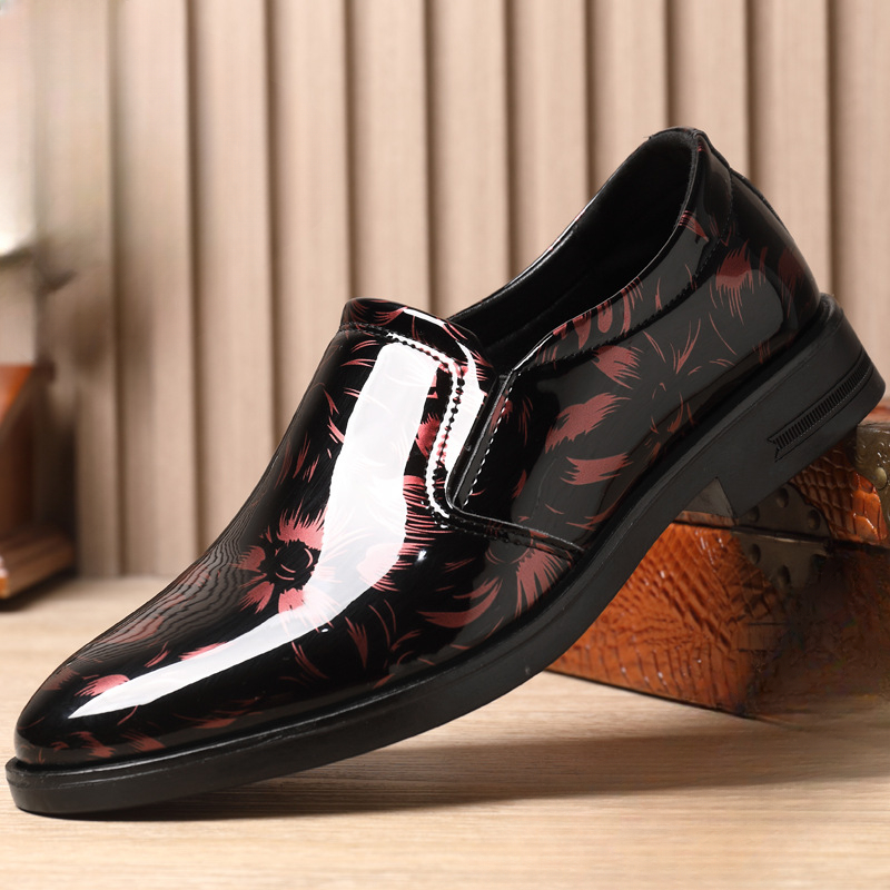 Oxford Brogue Leather - 202 Sepatu Kulit Baru untuk Pria