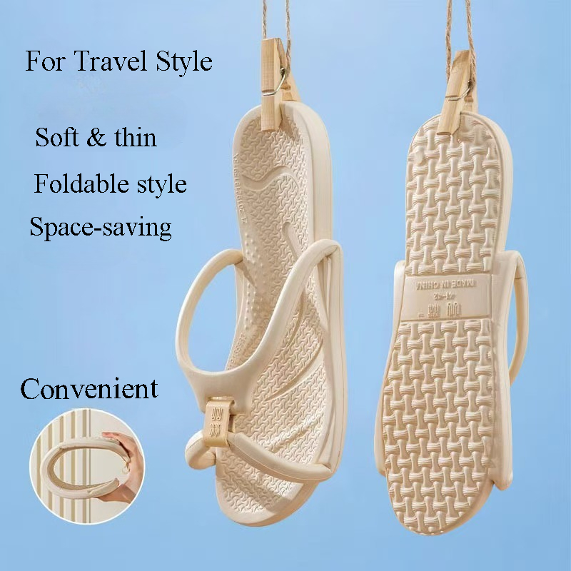 Men'S Shoes Slip On - Sandal Perjalanan Lipat Uniseks EVA Flip