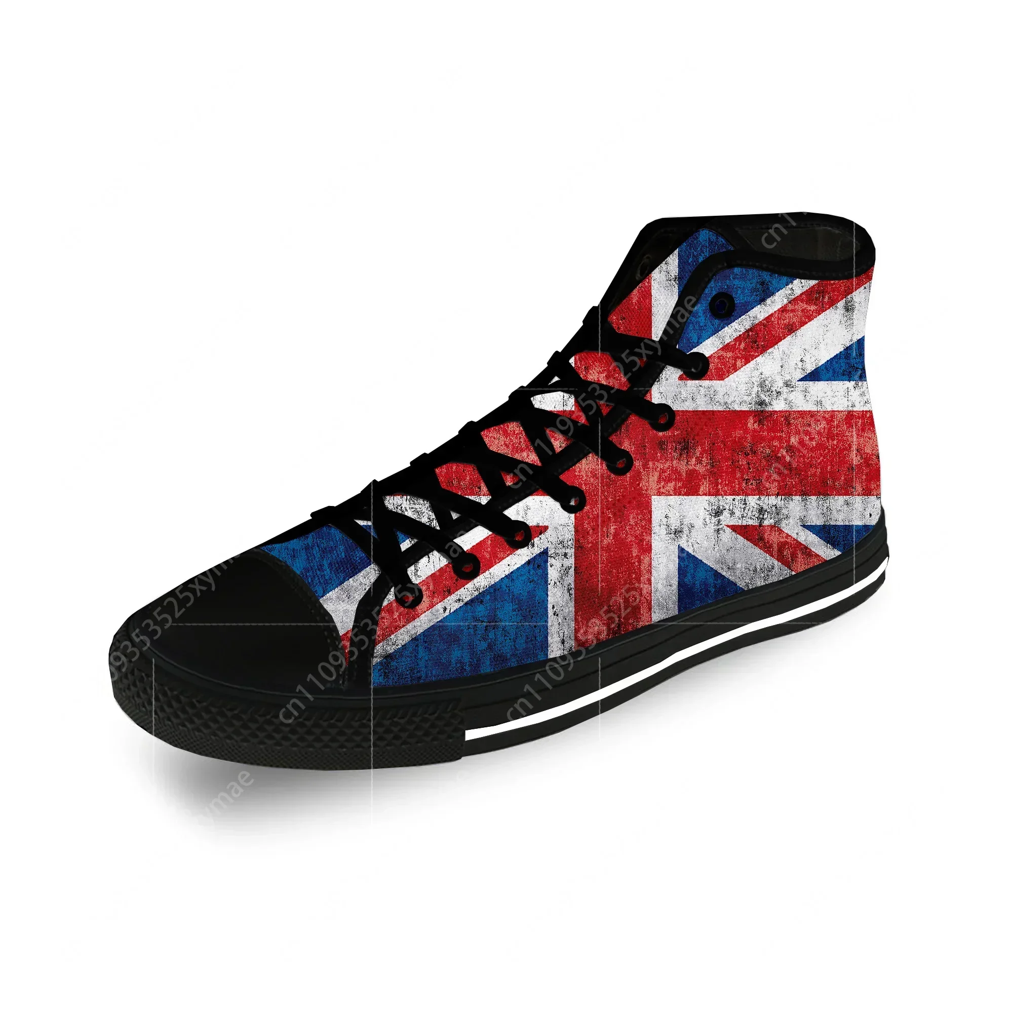 Sepatu Kanvas High Top Cetak 3 - Men Shoes Uk ulasan dan harga