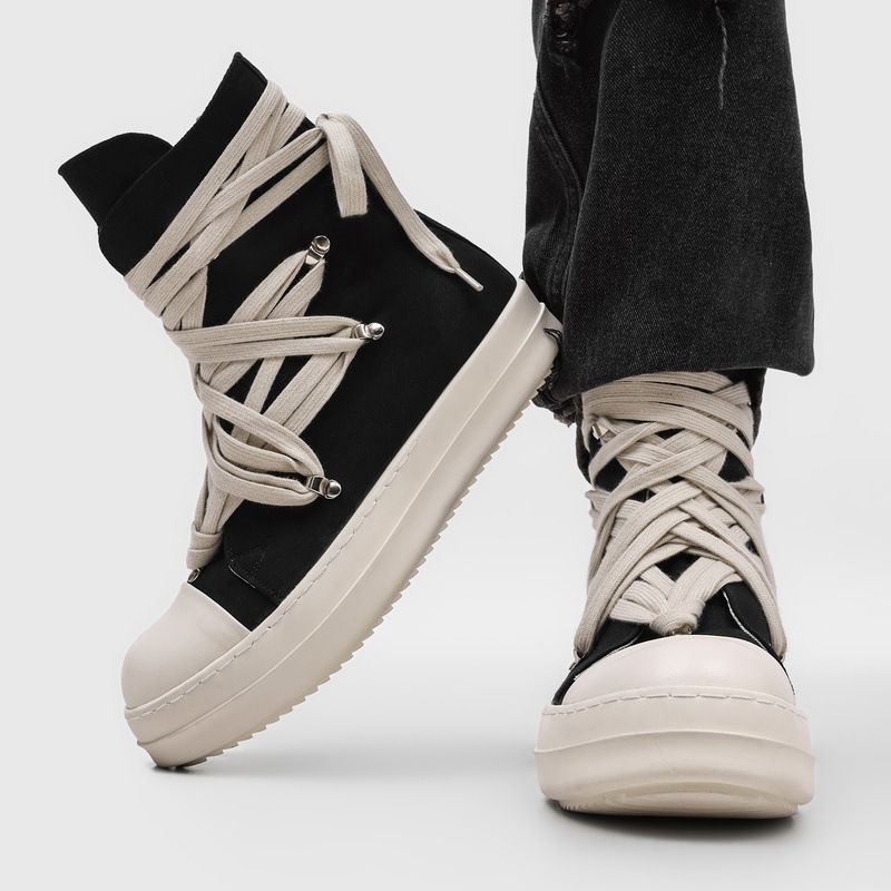 Sepatu Kanvas High Top Pria Be - Canvas Sneaker High ulasan dan harga