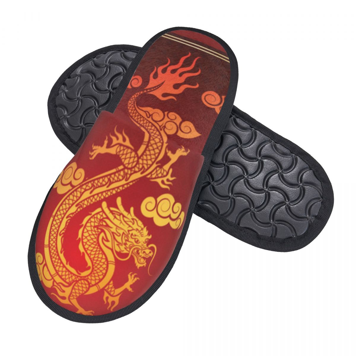 Sandal Ilustrasi Naga Untuk Wa - Men Shoes Illustration ulasan dan harga