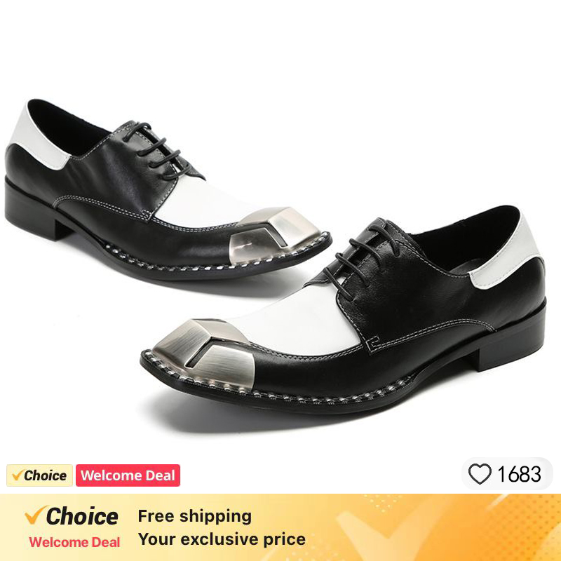 Sepatu OXFORD mewah untuk pria - Oxford Brogue Leather ulasan dan harga