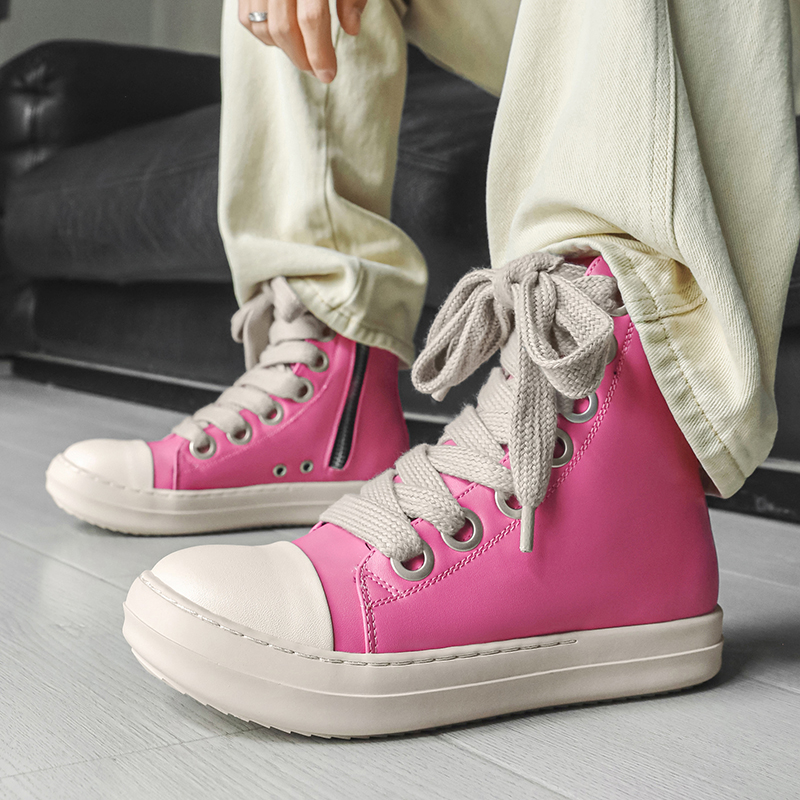 Sepatu High-Top Pria Merah Mud - Men'S Shoes Low Top ulasan dan harga