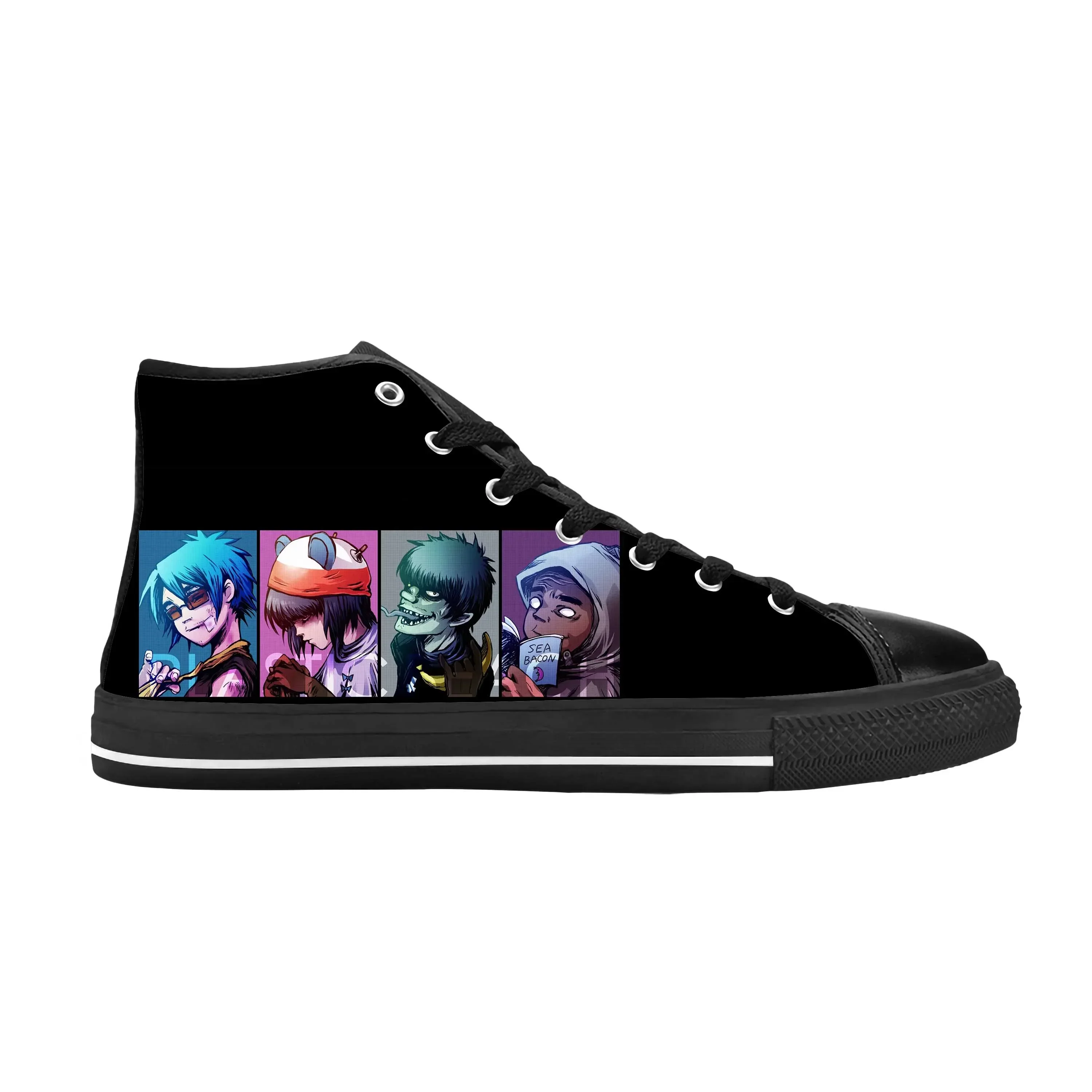 Gorillaz UK Band Rock Hip-Hop  - Men Shoes Uk ulasan dan harga