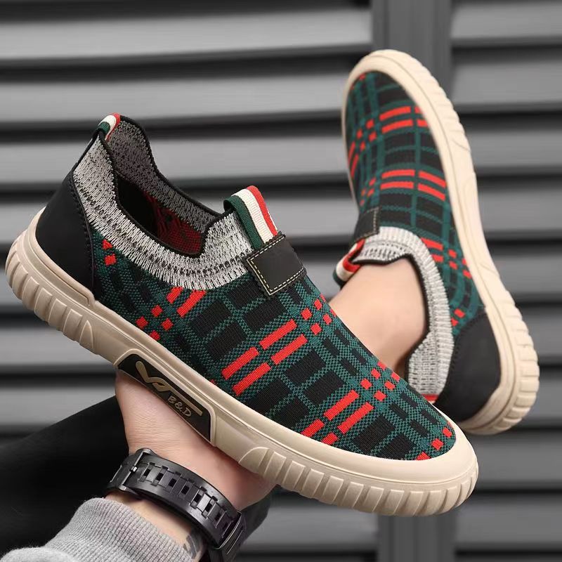Sepatu Kaus Kaki Slip-On Pria  - Men'S Shoes Low Top ulasan dan harga