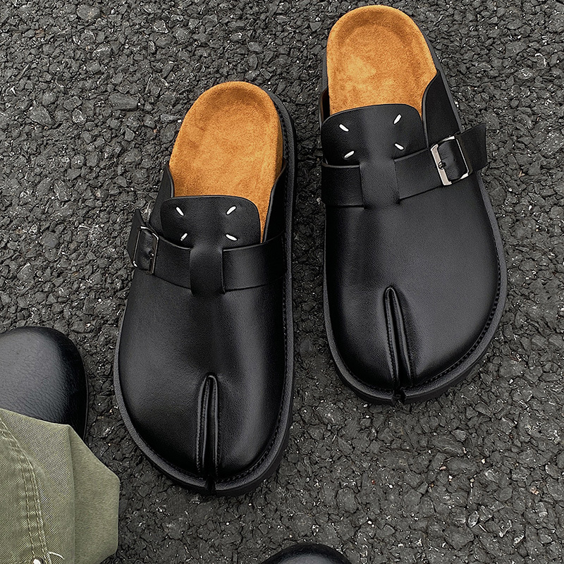 Sandal Jepit Pria Kulit Sapi M - Men'S Shoes Birkenstock ulasan dan harga