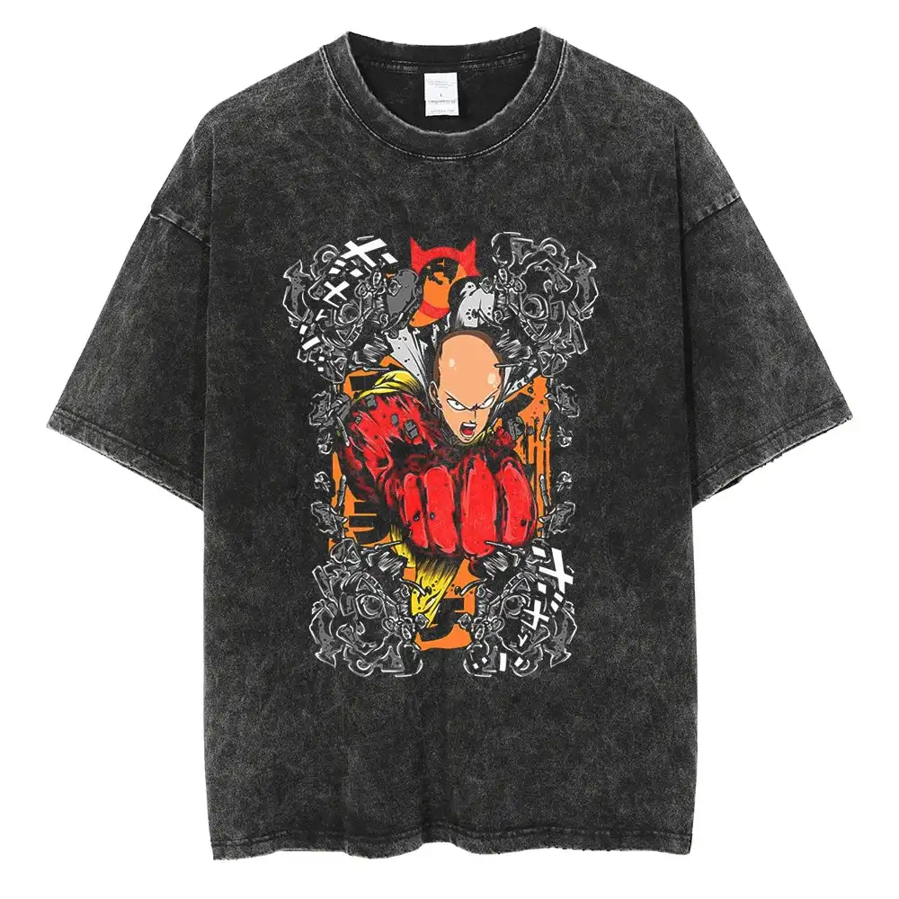 Kaos Vintage One Punch Man Her - Men Shoes Illustration ulasan dan harga