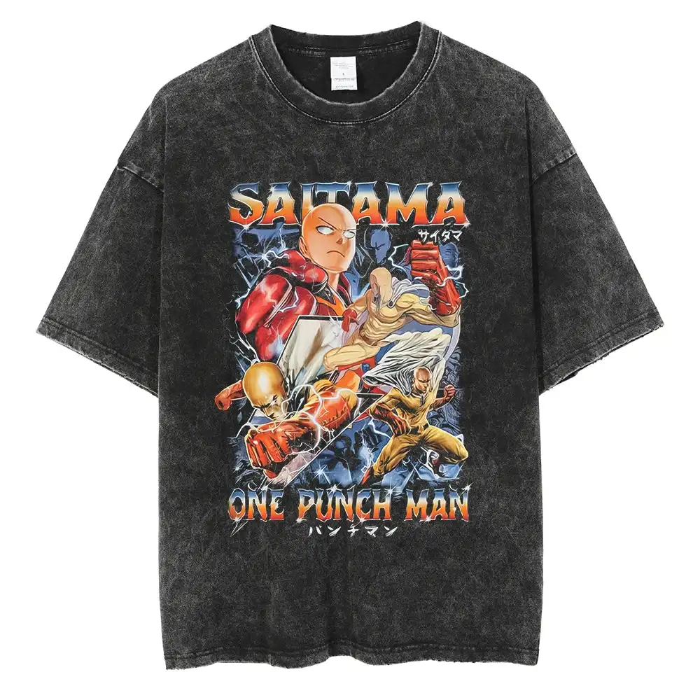 Kaos Vintage One Punch Man Her - Men Shoes Illustration ulasan dan harga