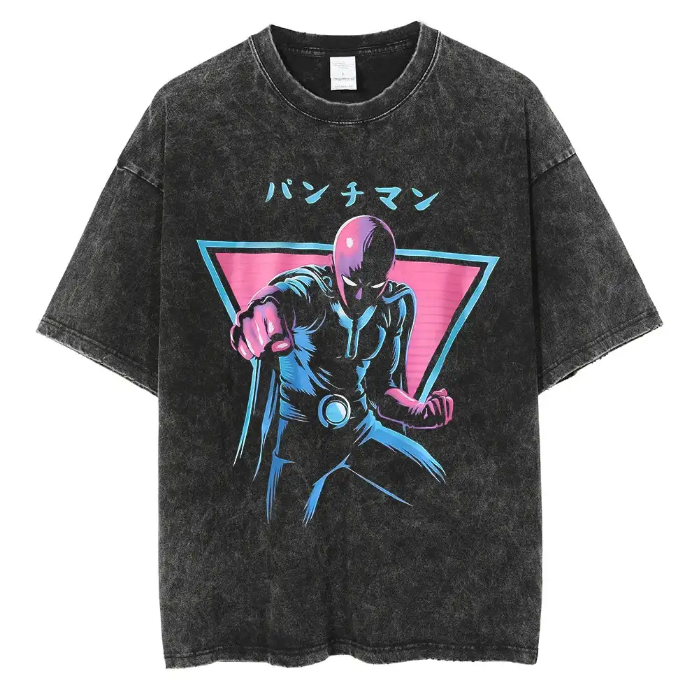 Kaos Vintage One Punch Man Her - Men Shoes Illustration ulasan dan harga