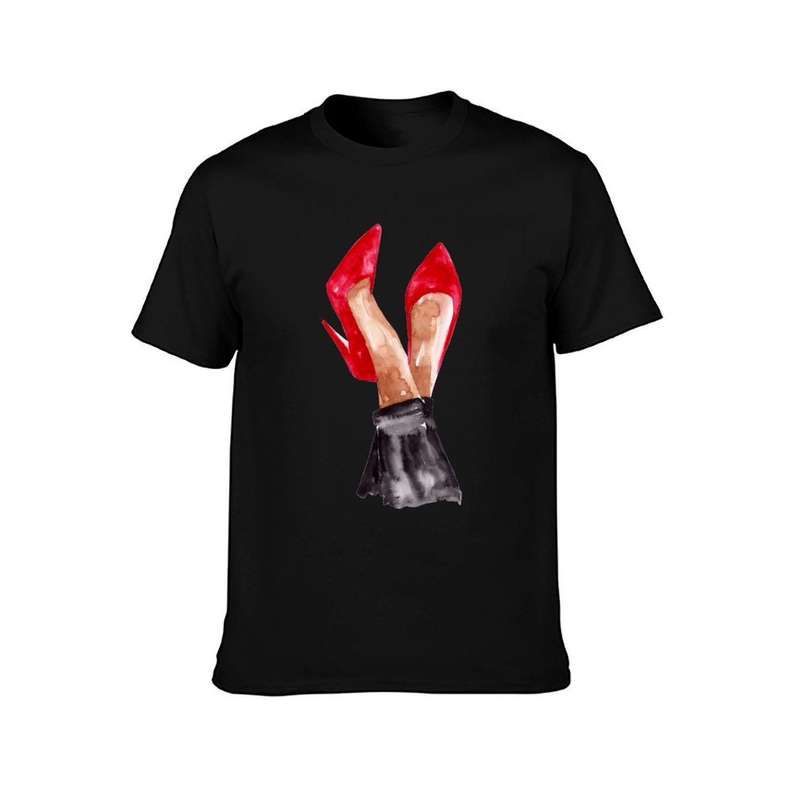 Sepatu Stiletto Merah Ilustras - Men Shoes Illustration ulasan dan harga