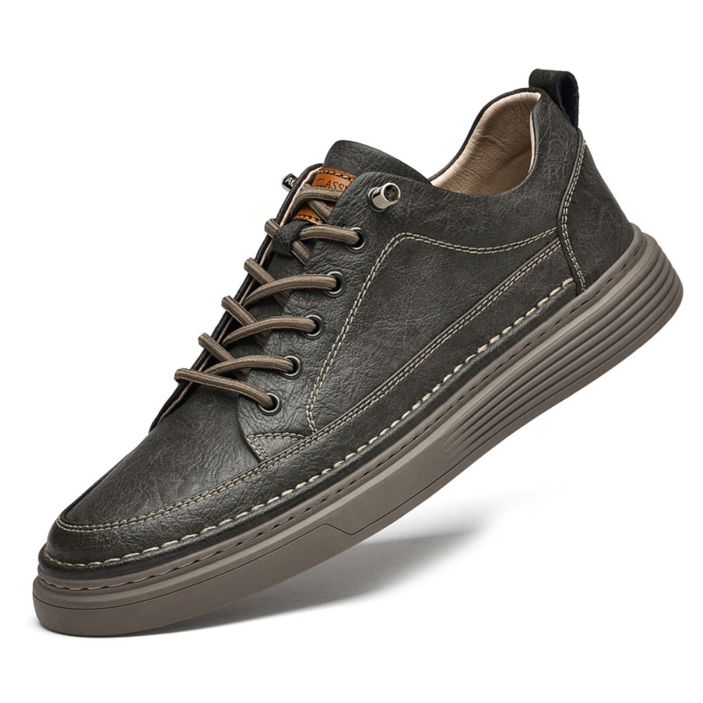 Sepatu Kasual Kulit Imitasi LU - Men Shoes Eu To Us ulasan dan harga