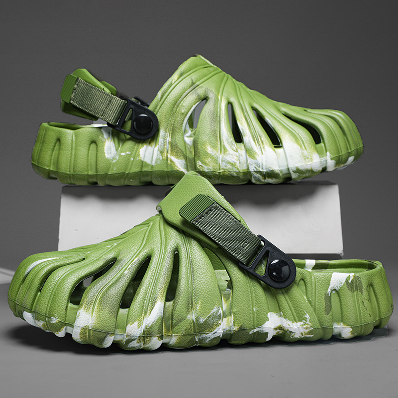 Sandal kamuflase Monstera Deli - Men Shoes Eu To Us ulasan dan harga