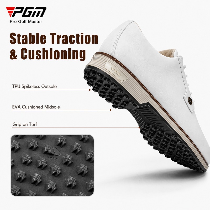 Sepatu Golf Kulit Sapi Pria PG - Men Shoes Eu To Us ulasan dan harga