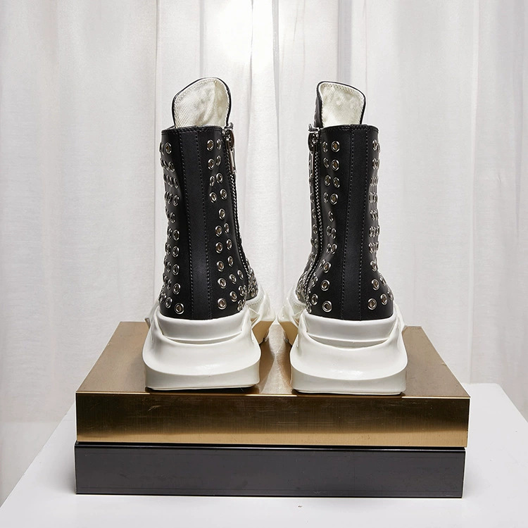 Sepatu Pria Vintage High-TOP P - Canvas Sneaker High ulasan dan harga