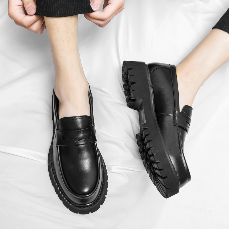 Sepatu Pantofel Sepatu Platfor - Men Shoes Prada ulasan dan harga
