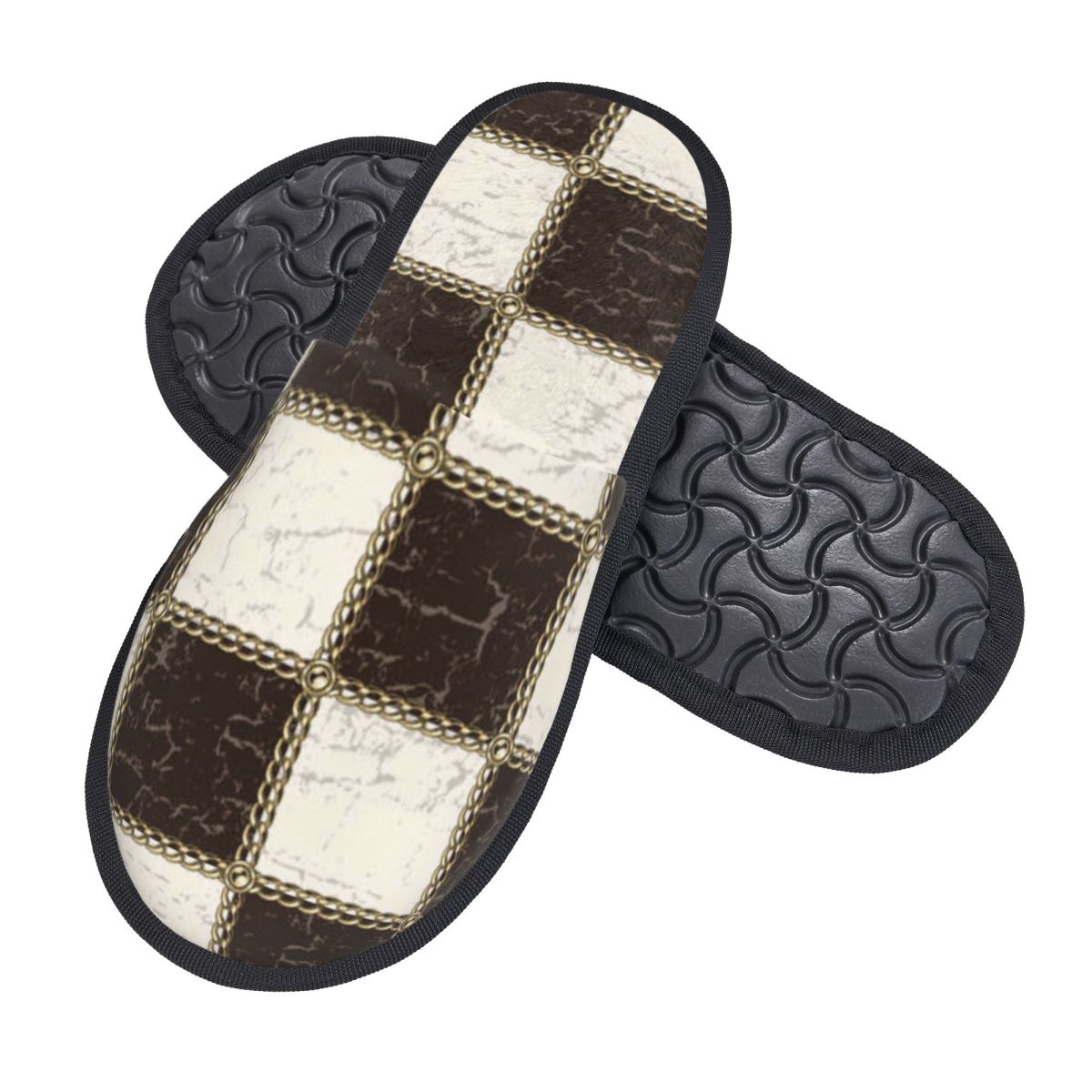 Sandal Datar Anti Selip Motif  - Men Shoes Illustration ulasan dan harga
