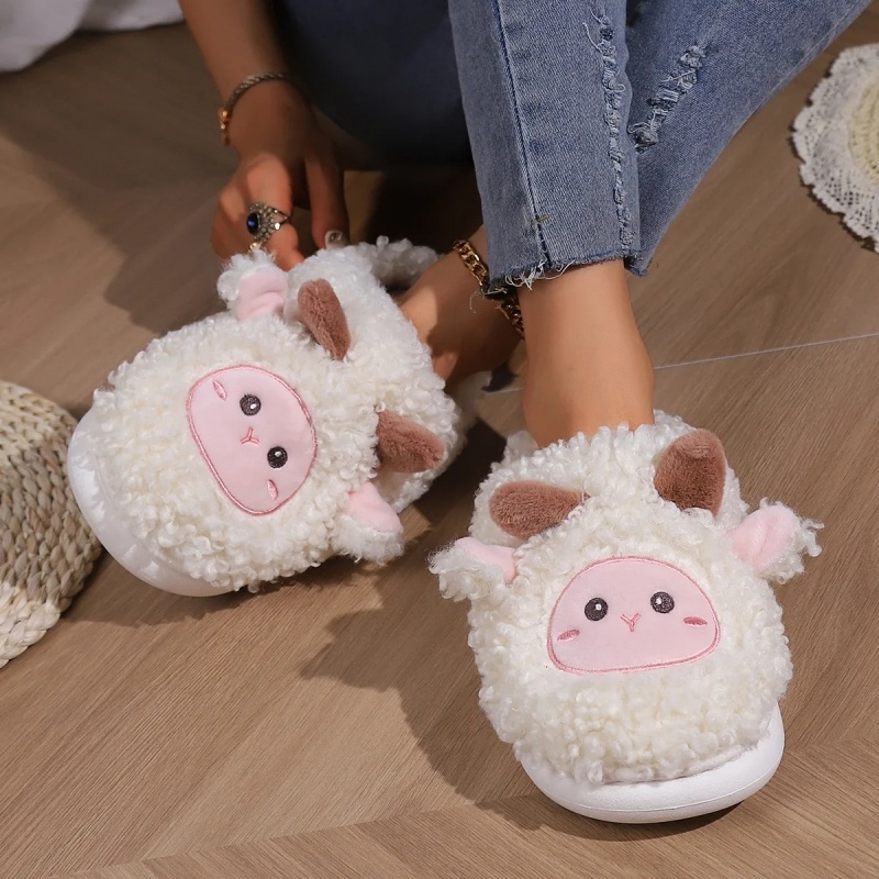Sandal Rumah Bulu Domba Lucu M - Men Shoes Winter ulasan dan harga