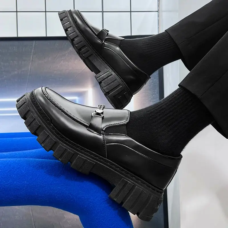 Sepatu Loafer Kulit Pria Platf - Men Shoes Prada ulasan dan harga
