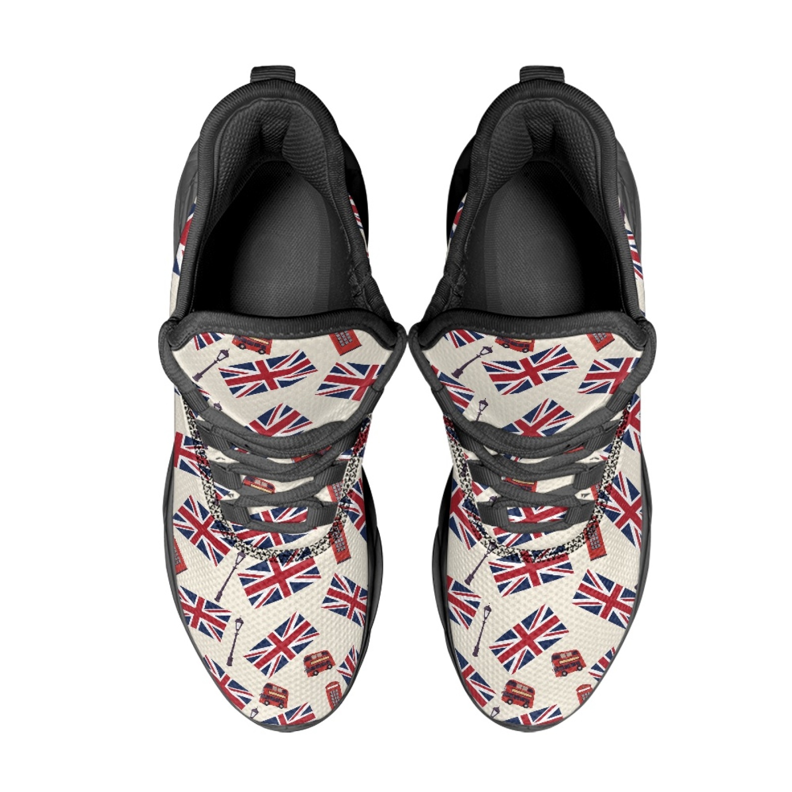 PENSTROLL UK Union Jack Sepatu - Men Shoes Uk ulasan dan harga