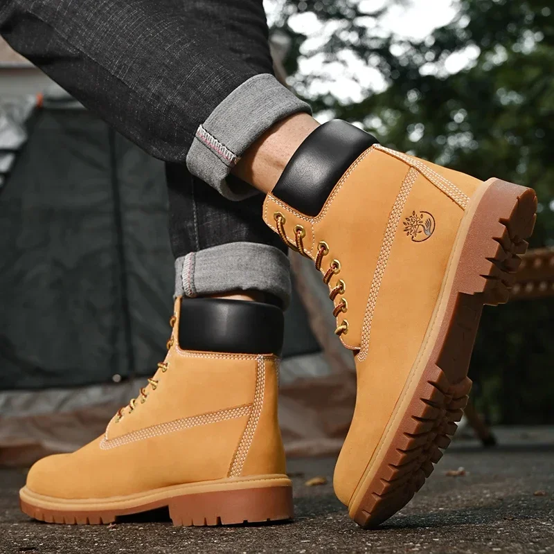 Sepatu Boots Pria High Top Ber - Men'S Shoes Low Top ulasan dan harga