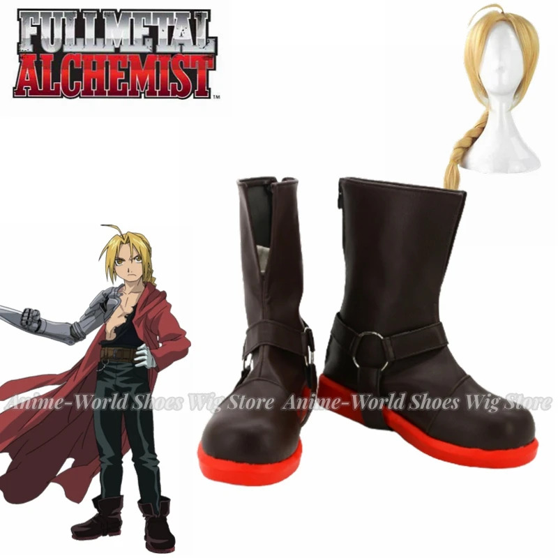 Fullmetal Alchemist Edward Elr - Men Shoes Eu To Us ulasan dan harga