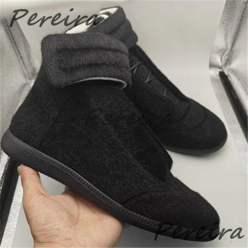 Sepatu Bot Tinggi Motif Bulu M - Men'S Shoes Low Top ulasan dan harga